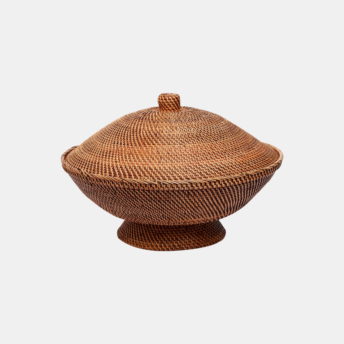 TimberTrove Carved Wood Bowl