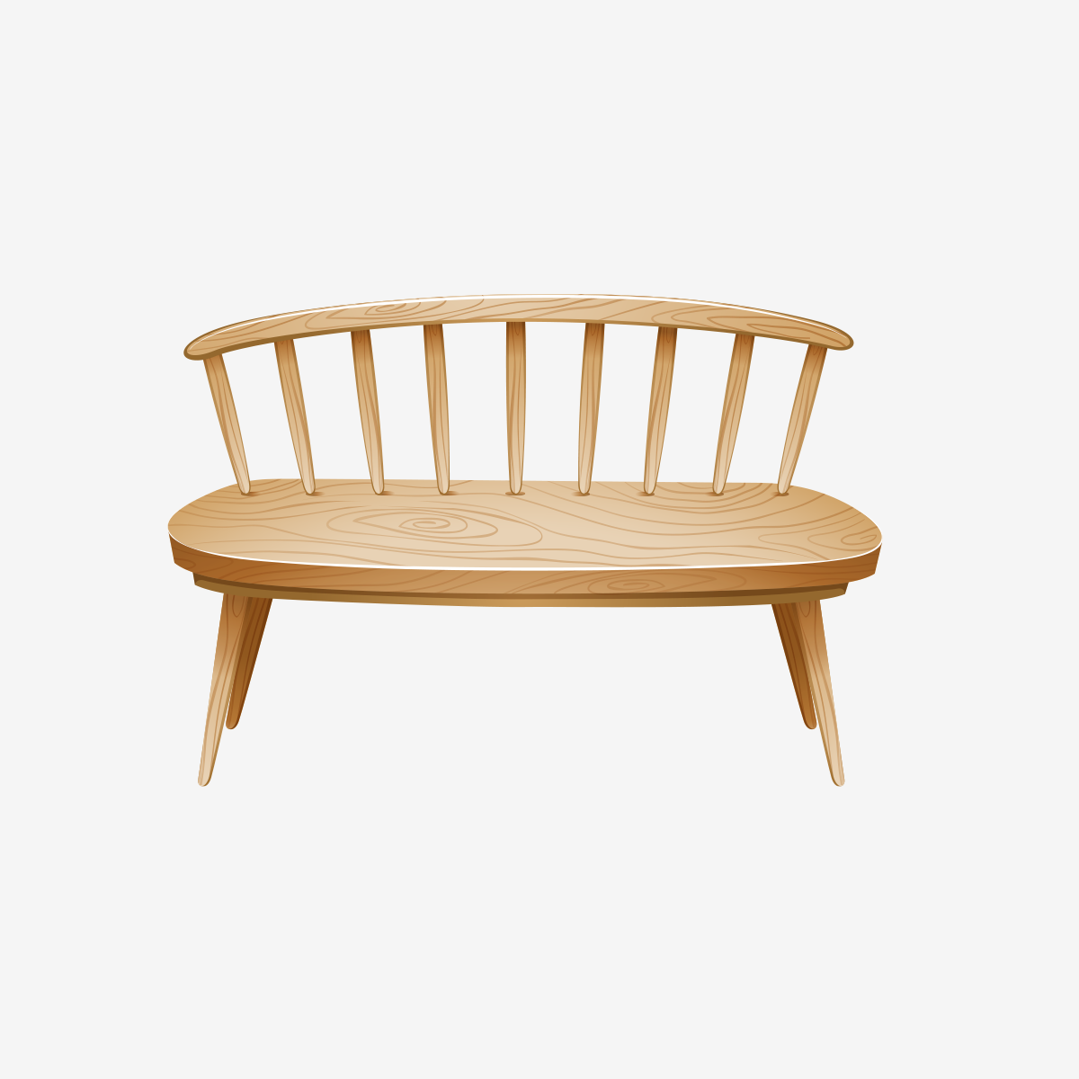 Dreamer Rest Wood Bench