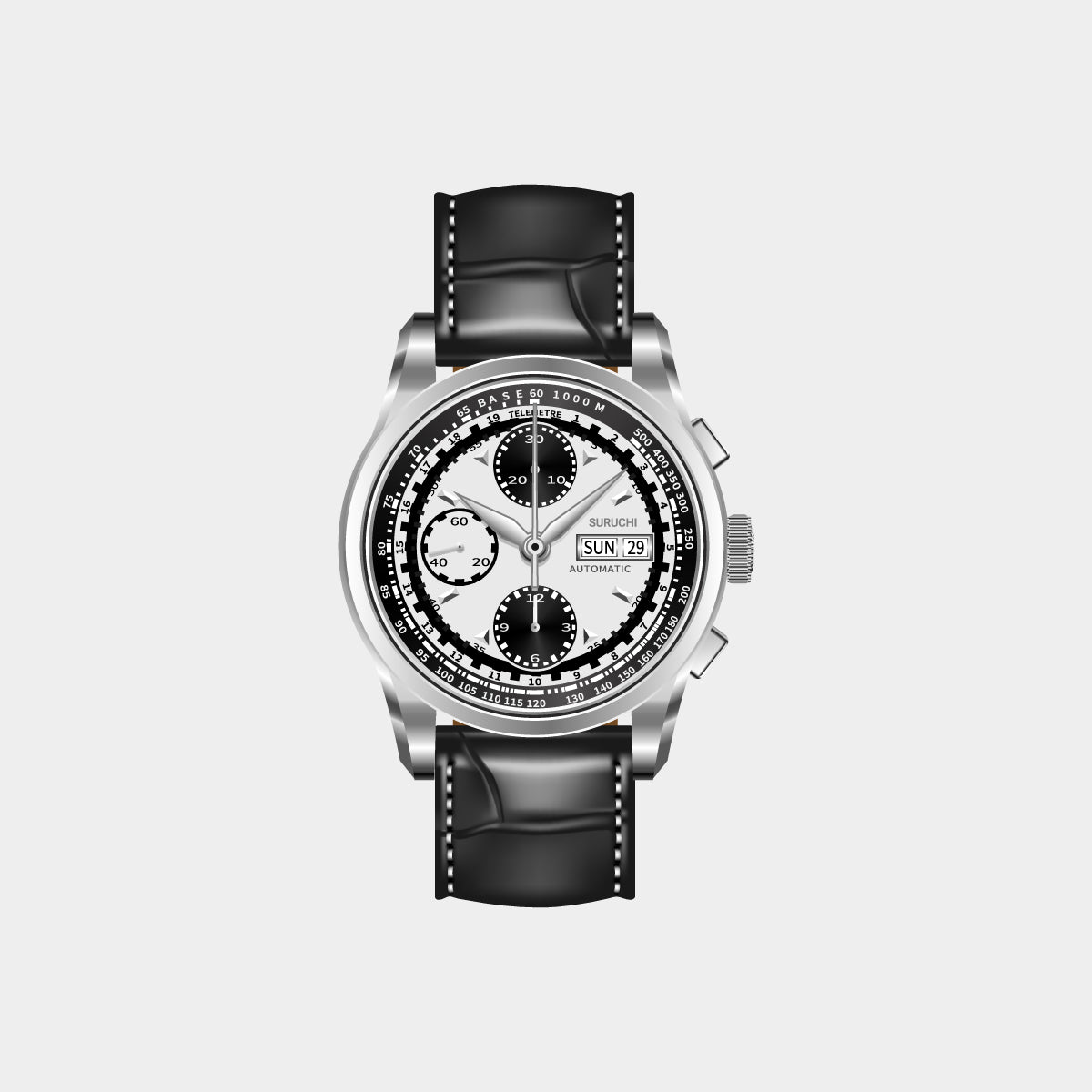 Enchanting pearl timepiece watch